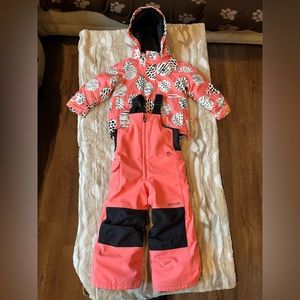 Burton Toddler Girls 3T Classic Jacket & Maven Bib Pant